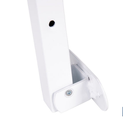 Tendedero de pared abatible | Con 2 soportes metálicos | Ancho de hasta 150 cm | Longitud: 50,5 cm | Incluye tornillos y tacos