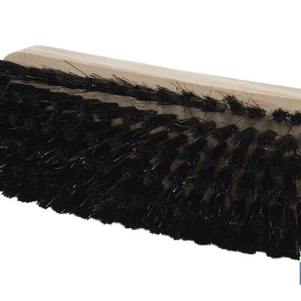 Cepillo para zapatos | Mango de madera de pino | Mezcla de cerdas naturales y sintéticas | Longitud: 16 cm