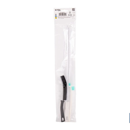 Set de 3 cepillos de limpieza multifunción para baños, cocinas y ventanas | Limpia ranuras, raíles, tuberías y mucho más