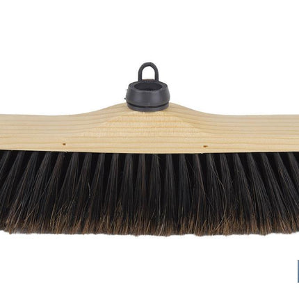 Cepillo de barrer para suelos delicados | Taco de madera de haya | Cerdas de cola de caballo | Medidas: 33 x 8 x 11 cm