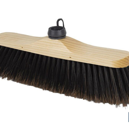 Cepillo de barrer para suelos delicados | Taco de madera de haya | Cerdas de cola de caballo | Medidas: 33 x 8 x 11 cm