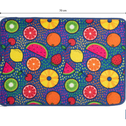 Felpudo entrada casa | Adecuado para interior y exterior | Material resistente | Antideslizante | Diseño divertido | Medidas: 50 x 70 cm