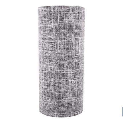 Rollo de alfombra vinílica para interior | Diseño Jaspeado en color gris marengo | Impermeable y de fácil limpieza