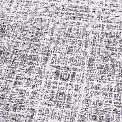 Rollo de alfombra vinílica para interior | Diseño Jaspeado en color gris marengo | Impermeable y de fácil limpieza