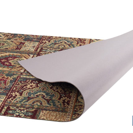 Rollo de alfombra vinílica para interior | Diseño con estampado de Oriente | Impermeable y de fácil limpieza