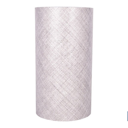 Rollo de alfombra vinílica semirrígida de impresión digital | Estampado jaspeado en gris claro | Resistente para suelos interiores y exteriores cubiertos