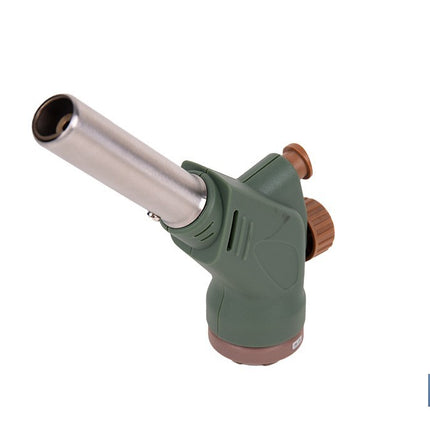 Soplete de gas piezoeléctrico | Potencia: 1,1 kW | Compatible con cartuchos de gas de 220 g | Ideal para cocina, soldadura y bricolaje