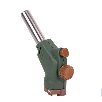 Soplete de gas piezoeléctrico | Potencia: 1,1 kW | Compatible con cartuchos de gas de 220 g | Ideal para cocina, soldadura y bricolaje