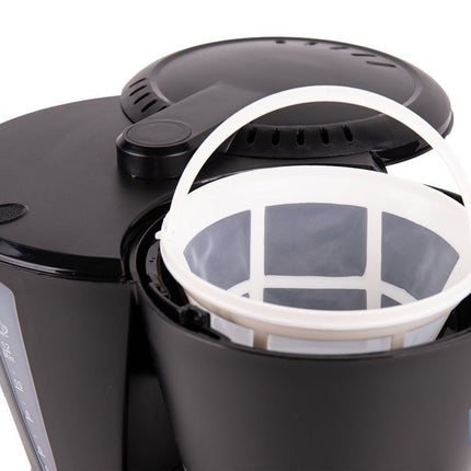 Cafetera eléctrica de goteo con jarra termo de 1,2 l | Potencia: 800 W, capacidad para 12 tazas | Filtro permanente