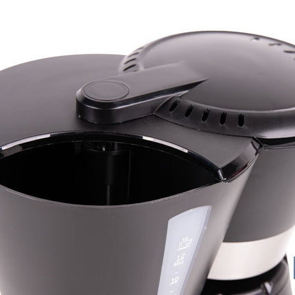 Cafetera eléctrica de goteo con jarra termo de 1,2 l | Potencia: 800 W, capacidad para 12 tazas | Filtro permanente