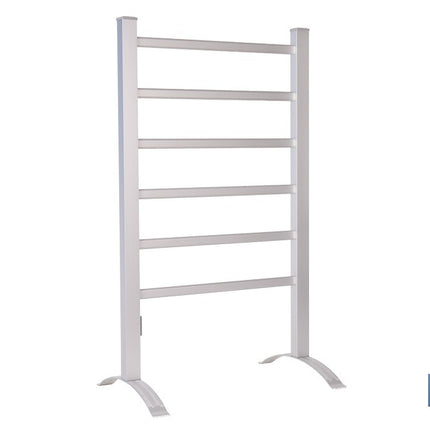 Toallero eléctrico de aluminio 100 W | Radiador secatoallas de pie o pared IP22 | Medidas: 90 x 53 x 35,5 cm