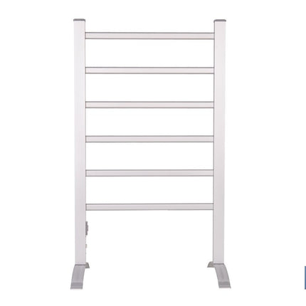 Toallero eléctrico de aluminio 100 W | Radiador secatoallas de pie o pared IP22 | Medidas: 90 x 53 x 35,5 cm