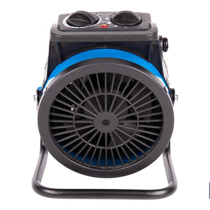 Calefactor cerámico industrial | Potencia: 2000 W | Diseño portátil | Termostato ajustable | Protección térmica