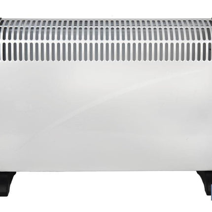 Convector radiante | Potencia: 2000 W | Termostato regulable | Seguridad antivuelco | Ideal para estancias medianas