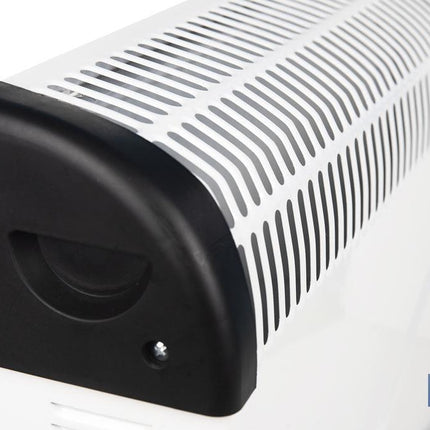Convector radiante | Potencia: 2000 W | Termostato regulable | Seguridad antivuelco | Ideal para estancias medianas