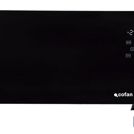 Convector radiante de panel de vidrio | Potencia: 2000 W | Mando a distancia | Control vía app | Compatible con asistente de voz | Temporizador 24 h