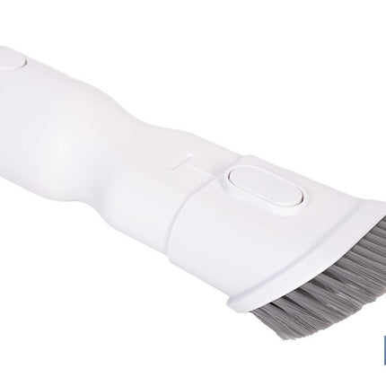 Cepillo 2 en 1 para aspiradora | Adecuado para muebles y tapicerías | Compatible con aspiradoras 45053301 y 45053302 | Diseño compacto y funcional | Medidas: 21 x 5 cm