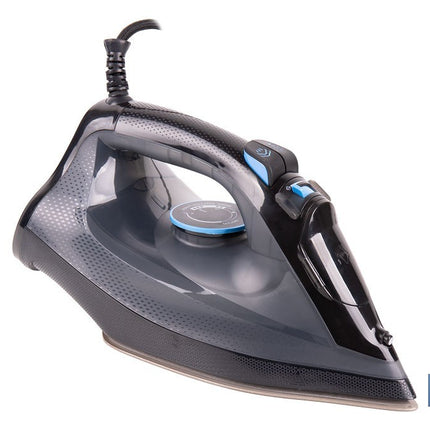 Plancha de vapor con suela de cerámica de doble capa | Potencia de 2400 W y depósito de 300 ml | Función vapor vertical y termostato ajustable