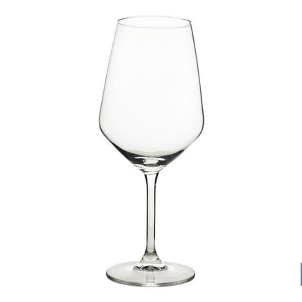 Pack de 6 copas de vino con capacidad de 53 cl | Con tallo fino y largo y cáliz con fondo ancho