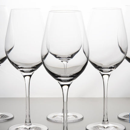 Pack de 6 copas jerezanas de cristal con tallo alto | Capacidad: 30 cl | Copas catavino para degustación