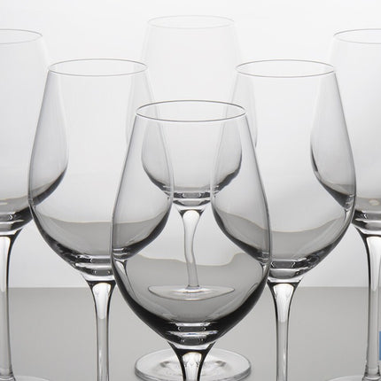 Pack de 6 copas jerezanas de cristal con tallo alto | Capacidad: 30 cl | Copas catavino para degustación
