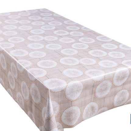 Rollo de hule estampado esfera silvestre | Materiales: polipropileno y PVC | Gran resistencia a líquidos y manchas | Fácil limpieza | Medidas 1,40 x 20 m