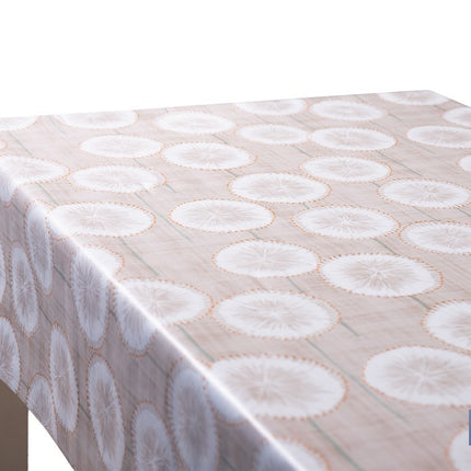 Rollo de hule estampado esfera silvestre | Materiales: polipropileno y PVC | Gran resistencia a líquidos y manchas | Fácil limpieza | Medidas 1,40 x 20 m