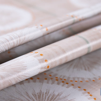 Rollo de hule estampado esfera silvestre | Materiales: polipropileno y PVC | Gran resistencia a líquidos y manchas | Fácil limpieza | Medidas 1,40 x 20 m