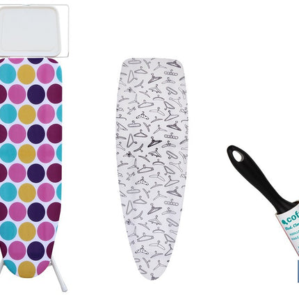 Pack de tabla de planchar, funda universal acolchada para plancha y rodillo quitapelusas