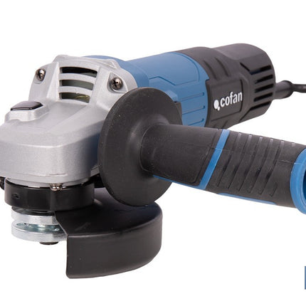 Amoladora angular eléctrica 750 W Ø115 mm 11000 rpm | Mango auxiliar con 2 posiciones y sistema antivibración | Ligera, potente y segura