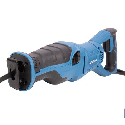 Sierra de sable eléctrica 1200 W 2800 rpm, acción pendular 3 posiciones + corte recto | Control de velocidad variable, cambio de hoja sin herramientas