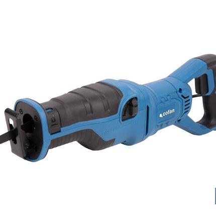 Sierra de sable eléctrica 1200 W 2800 rpm, acción pendular 3 posiciones + corte recto | Control de velocidad variable, cambio de hoja sin herramientas