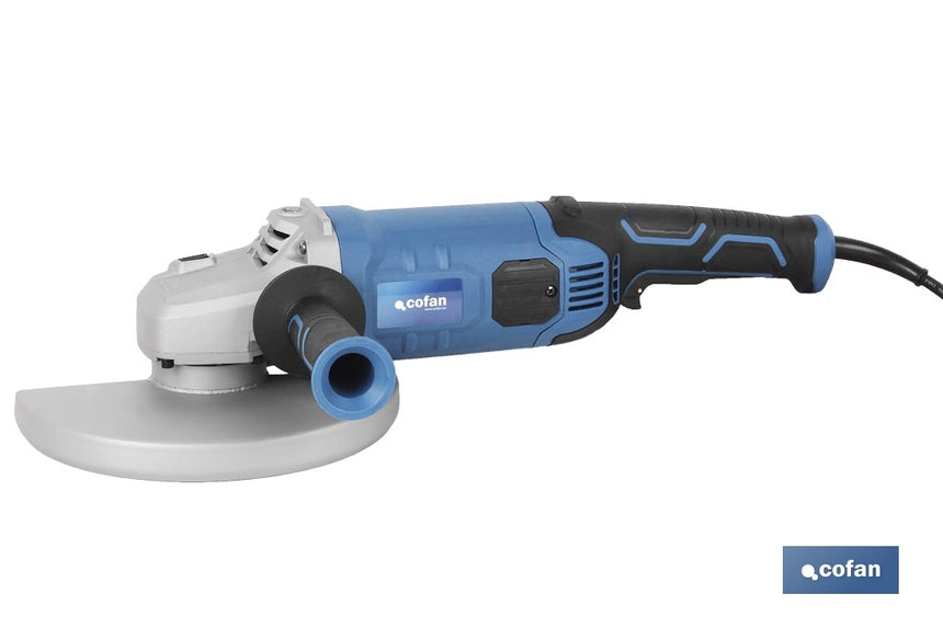 Amoladora angular de 2400W | Amoladora angular Ø230MM de arranque progresivo