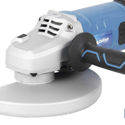 Amoladora angular de 2400W | Amoladora angular Ø230MM de arranque progresivo