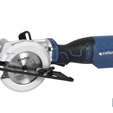 Mini sierra circular eléctrica | Para discos Ø115 mm | Corta madera, plásticos y metal blando | Potencia: 705 W