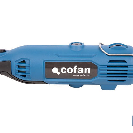 Multiherramienta rotativa 135 W 8000-33000 rpm, velocidad variable | Ideal para cortar, fresar, pulir y perforar | Incluye kit de accesorios intercambiables