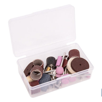Kit de accesorios para multiherramienta rotativa | Incluye discos, fresas, brocas, lijas y accesorios de pulido | Compatible con herramienta ref. 50001245
