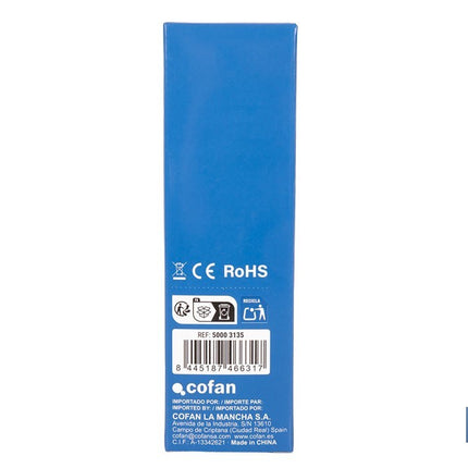Linterna LED de alta potencia (2000 lm) y 150 m de alcance. 5 funciones y base magnética