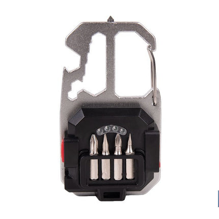 Linterna llavero LED COB 500 lm recargable con 7 modos de luz | Lámpara multifuncional