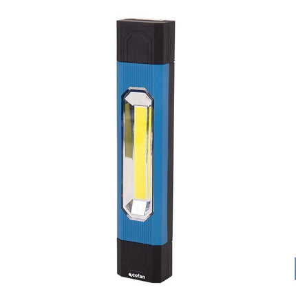 Lámpara de inspección LED COB 1200 lm | Recargable con 3 modos de luz | Extremos magnéticos, giratorios y plegables