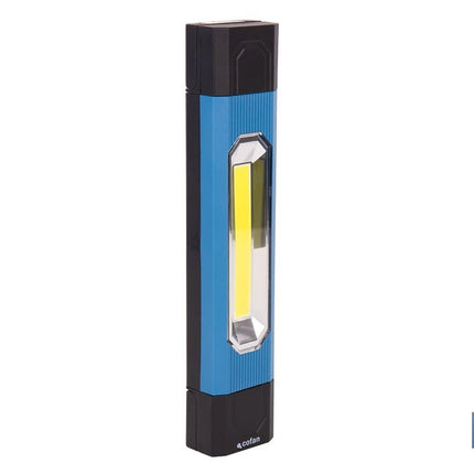 Lámpara de inspección LED COB 1200 lm | Recargable con 3 modos de luz | Extremos magnéticos, giratorios y plegables