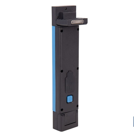 Lámpara de inspección LED COB 1200 lm | Recargable con 3 modos de luz | Extremos magnéticos, giratorios y plegables
