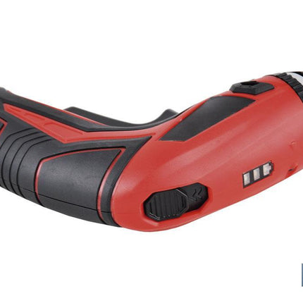 Atornillador/Destornillador a batería | 200 rpm | Batería Li-ion de 3.6 V + Cargador incluidos | Duración batería: 3-5 horas