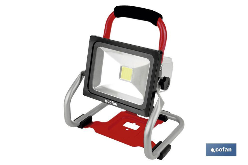 REACONDICIONADO - Foco led portátil de batería de 20W con 3 intensidades de luz