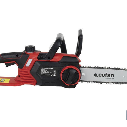 Motosierra a batería sin escobillas con espada de 10 | Engrase automático | Incluye batería Li-Ion 20 V 4,0 Ah y cargador