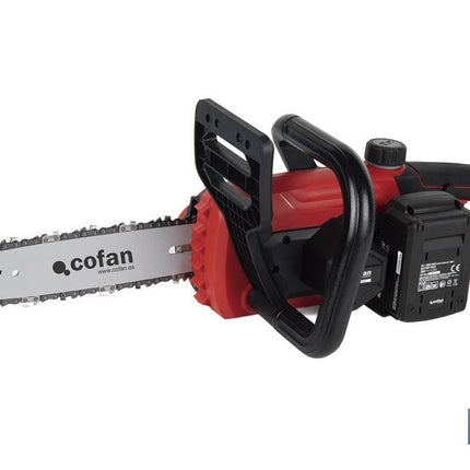 Motosierra a batería sin escobillas con espada de 10 | Engrase automático | Incluye batería Li-Ion 20 V 4,0 Ah y cargador