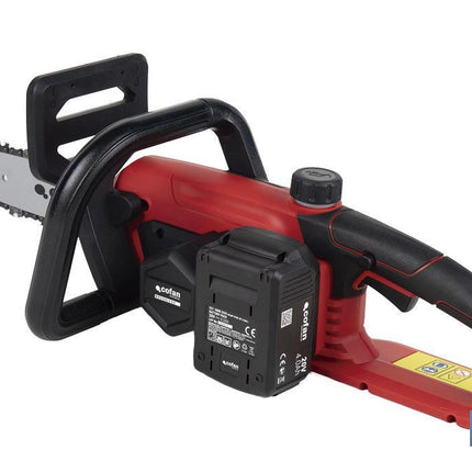 Kit de motosierra a batería con dos baterías de litio 20 V 4.0 Ah | Motosierra sin escobillas | Espada de 10 | Eficiencia y precisión en cortes de madera