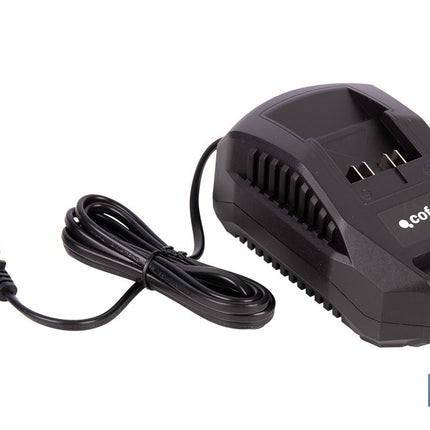 Pack de cargador 20 V 2.4 A + Batería 20 V 2.0 Ah Li-Ion | Compatible con sistema 1 for All | Protección contra sobrecarga y larga duración