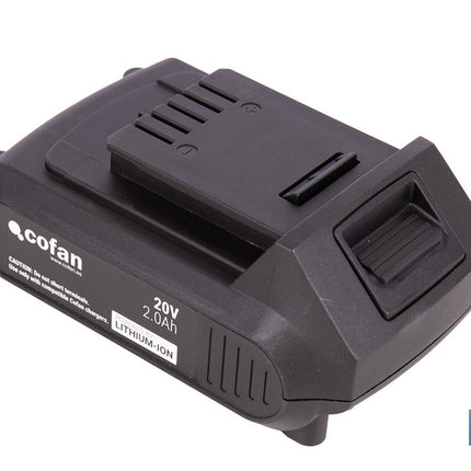 Pack de cargador 20 V 2.4 A + Batería 20 V 2.0 Ah Li-Ion | Compatible con sistema 1 for All | Protección contra sobrecarga y larga duración