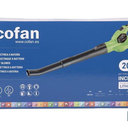 Sopladora Eléctrica a Batería | Li-ion 20V | 12000 rpm